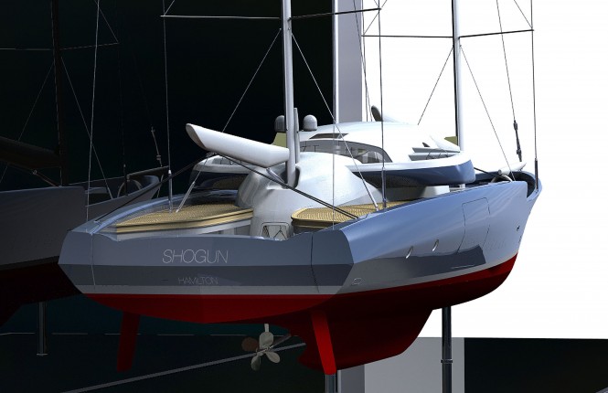 40m Sailing Yacht SHOGUN by Liebowitz & Pritchard 40m Sailing Yacht SHOGUN by Liebowitz & Pritchard