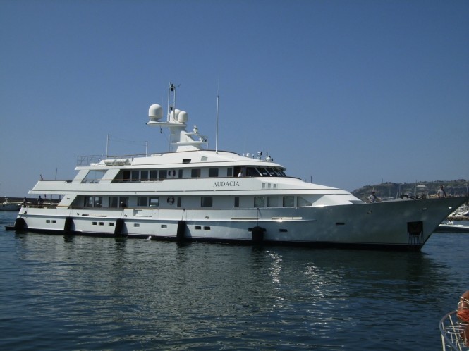 Feadship superyacht Audacia refitted by Pendennis Shipyard in 2011