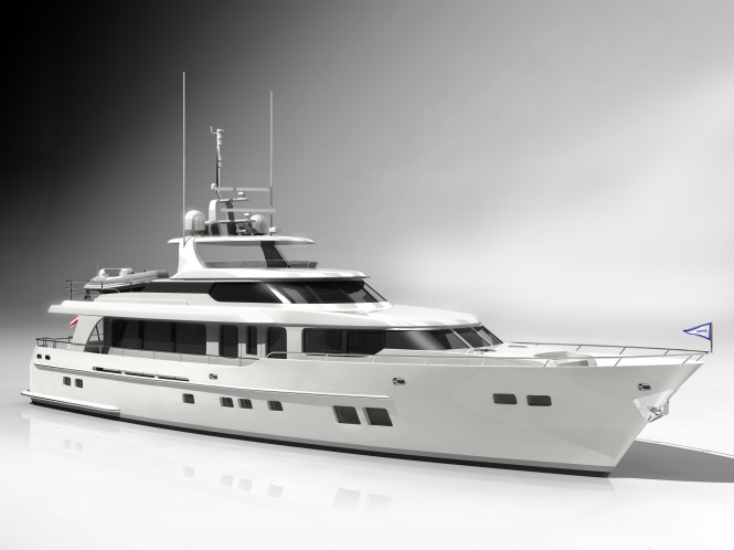Vripack 97’ Motor Yacht Burger for Burger Boat Company