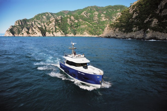 Azimut motor yacht Magellano 50 wins the 2011 UIM Environmental Award
