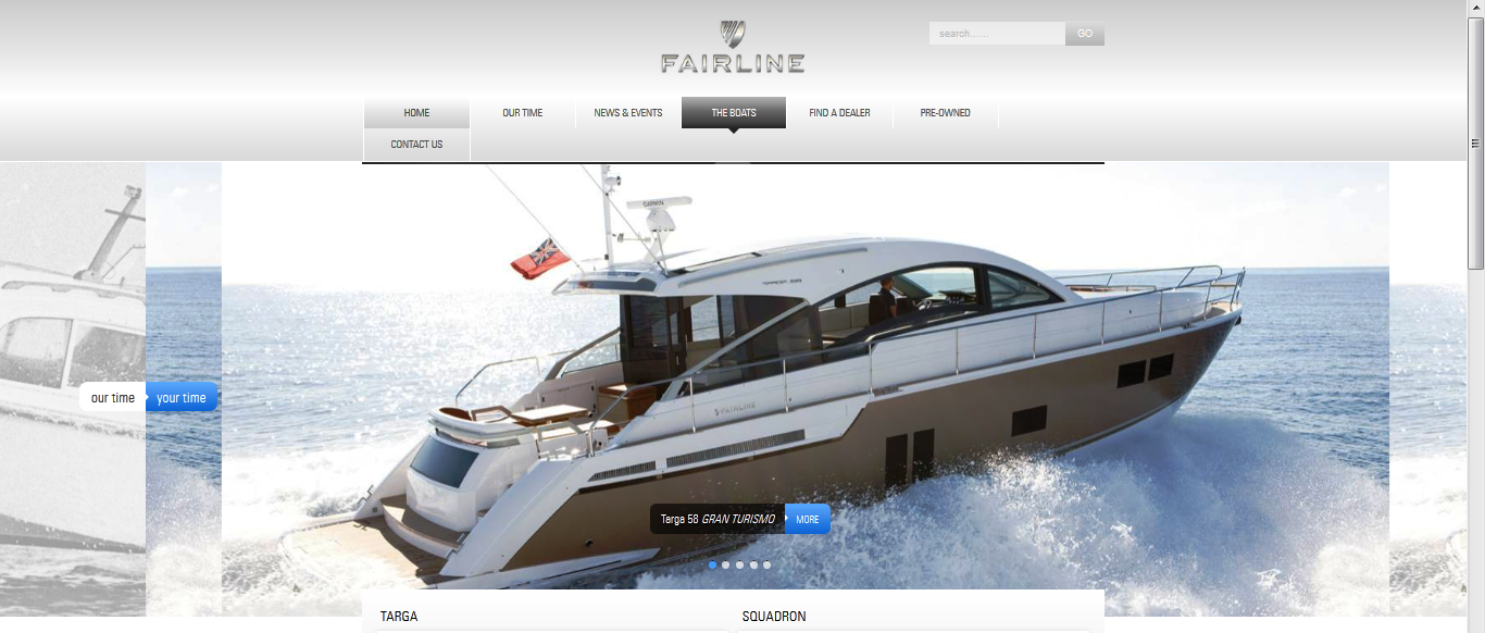 Fairline Boats Launches New Website