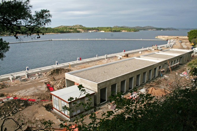 Mandalina Marina in Croatia almost ready to welcome megayachts up to 140m