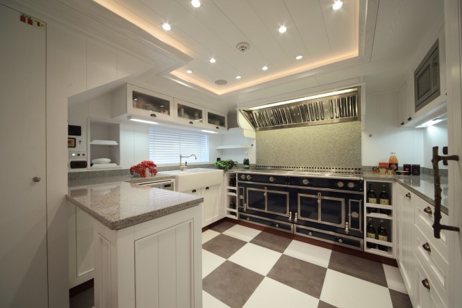 Navetta 43 Super Yacht Lady Trudy - Galley Navetta 43 Super Yacht Lady Trudy - Galley