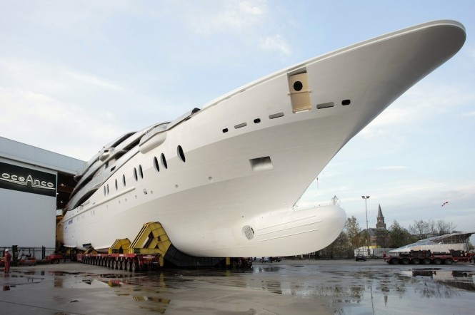 OceAnco 88.5m Motor Yacht Y707 Launched
