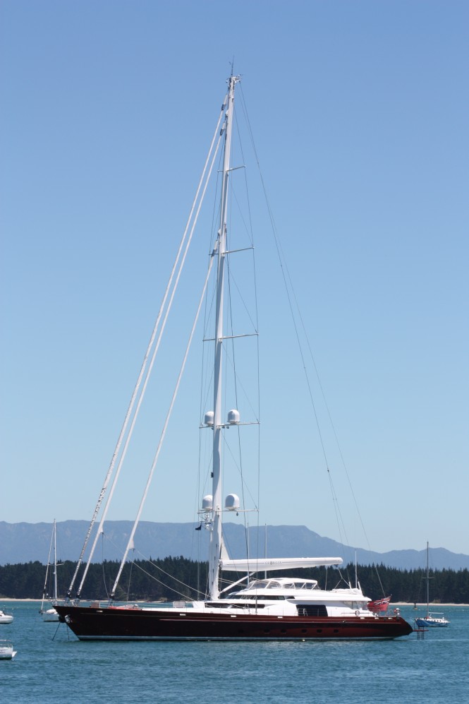 Sailing Yacht Georgia by Alloy Yachts - Seen in New Zealand and photographed by Trevor Lowe Sailing Yacht Georgia by Alloy Yachts - Seen in New Zealand and photographed by Trevor Lowe