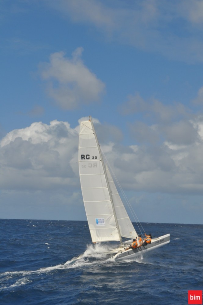 Sailing yacht Supercat - Credit Bim Media Group - Bim.bb.