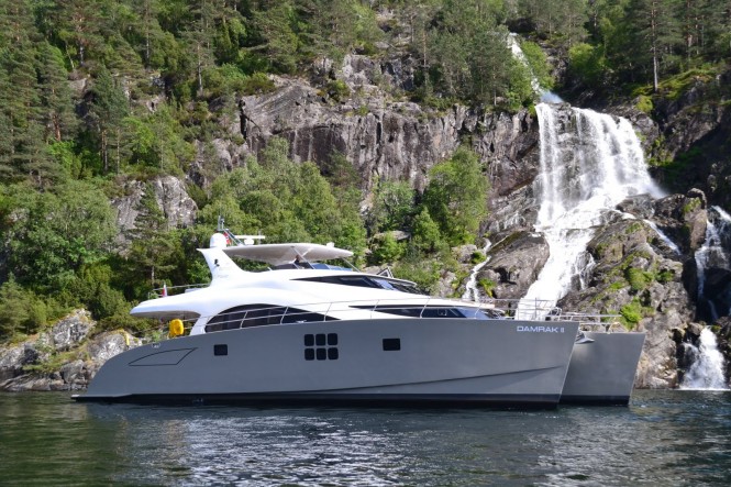 Sunreef 70 charter yacht Damrak II debuts at Miami Yacht & Brokerage Show