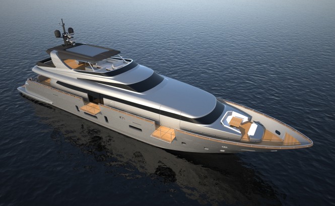 36.5m motor yacht Canados 120 due to be launched by Spring 2012