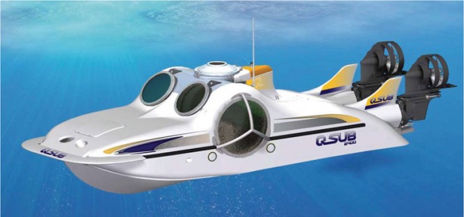 The World First Two-Man Planing Submarine Q-Sub 2400 almost completed
