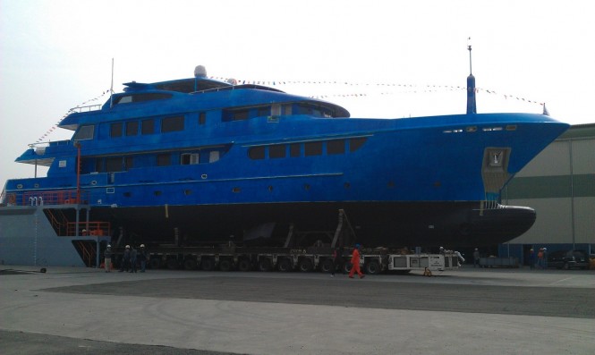 Horizon Super Yacht EP148 launched for sea trials