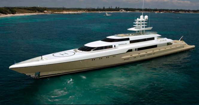 77m Superyacht Smeralda by Hanseatic Marine and Espen Oeino due to be delivered in Spring 2012