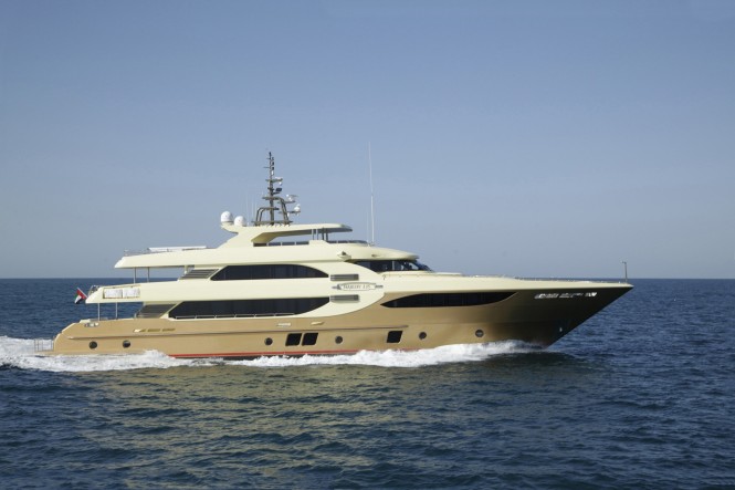 First 41m motor yacht Majesty 135 by Gulf Craft launched