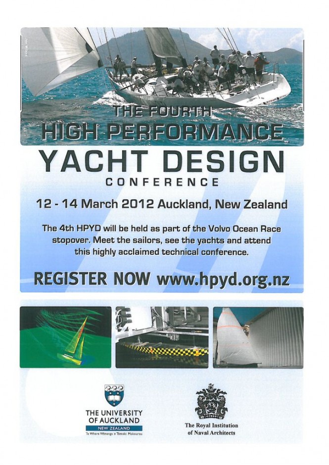 High Performance Yacht Design Conference, 12 – 14 March 2012, Auckland