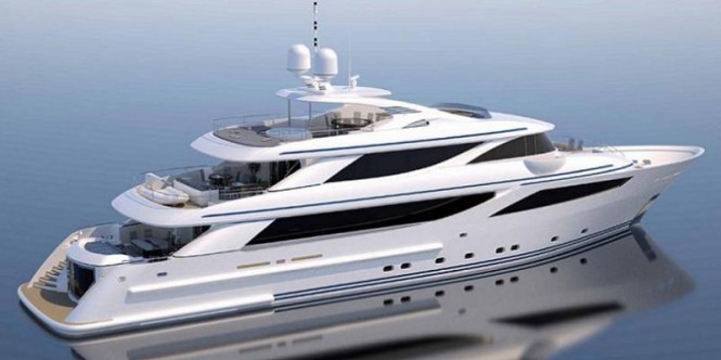 ISA 41m motor yacht Classic due to be launched in early Summer 2013