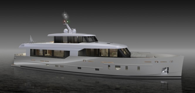 29.76m Superyacht Logica 98 due to be delivered in January 2013