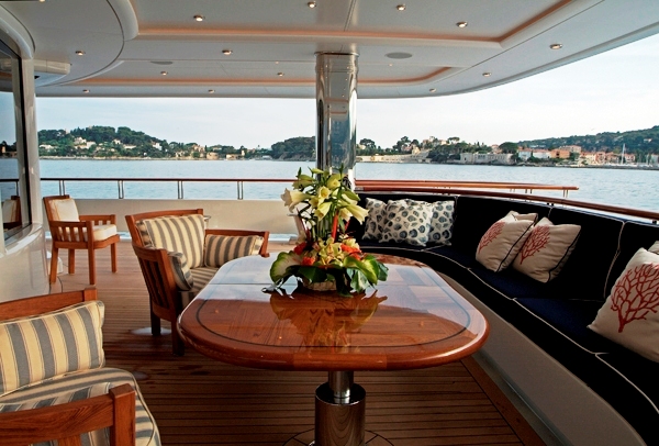 Motor Yacht Oasis - The Aft Deck Motor Yacht Oasis - The Aft Deck