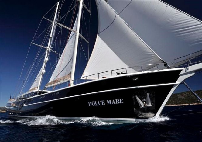 36m sailing yacht Dolce Mare launched by Neta Marine