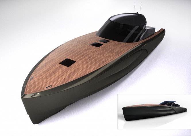 New 14m Nirvana Yacht Tender by Bicubedesign