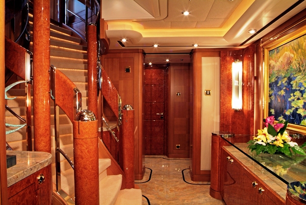 Oasis Yacht by Lurssen - Foyer Oasis Yacht by Lurssen - Foyer