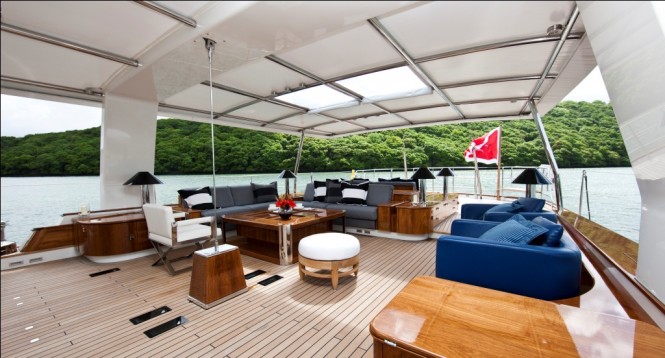 Deck of Pendennis Sailing yacht Akalam - Photo Credit Mark Lloyd Deck of Pendennis Sailing yacht Akalam - Photo Credit Mark Lloyd