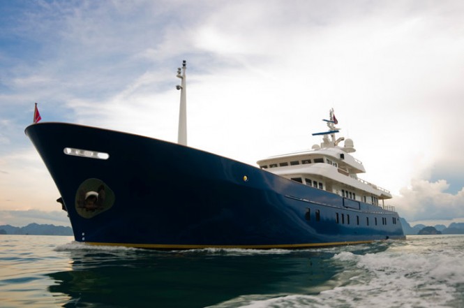 The 50m luxury yacht Northern Sun by Narasaki Shipbuilding The 50m luxury yacht Northern Sun by Narasaki Shipbuilding