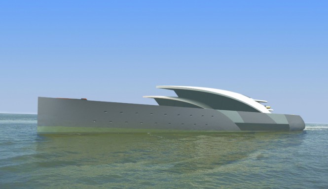 The 98m Sigmund luxury yacht The 98m Sigmund luxury yacht