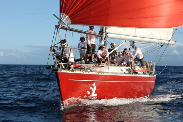 The Oyster 48 yacht Scarlet Logic Photo by T. Wright/photoaction The Oyster 48 yacht Scarlet Logic Photo by T. Wright/photoaction