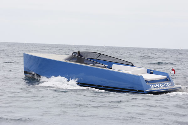 VanDutch 40 Yacht Tender designed by Frank Mulder