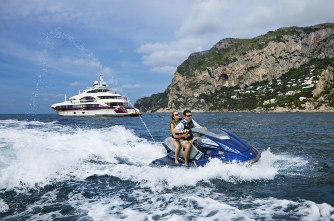 There are unlimited possibilities to enjoy your Mediterranean charter vacation aboard Quinta Essentia There are unlimited possibilities to enjoy your Mediterranean charter vacation aboard Quinta Essentia