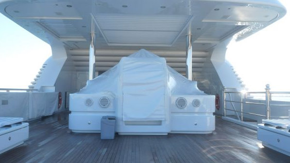Works on the Saint Nicolas Superyacht Works on the Saint Nicolas Superyacht