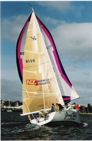 First international entry for Audi Hamilton Island Race Week 2012: Kiwi Paul Young´s sailing yacht Young Rebel
