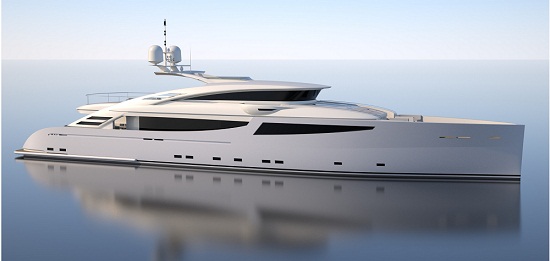 New order for the 43m motor yacht Granturismo by ISA Yachts
