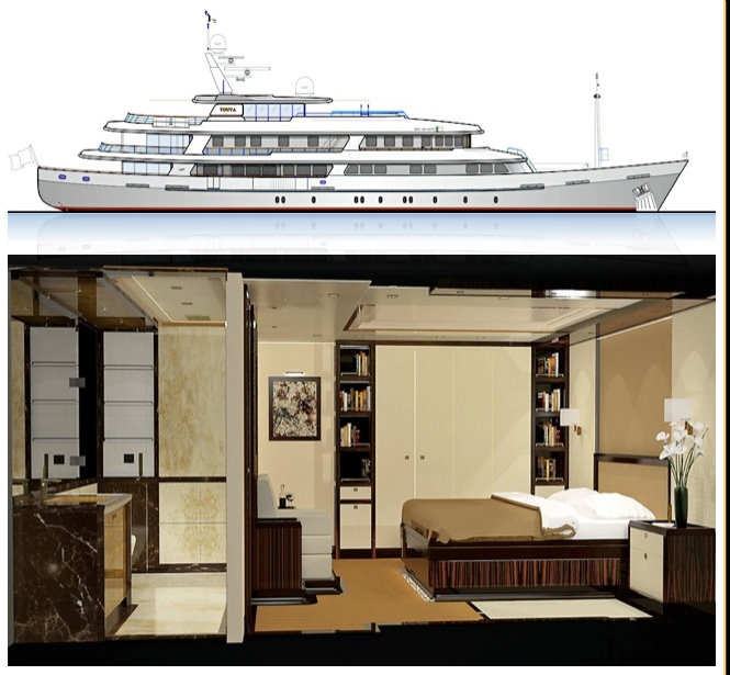 E.J. Smit & Zoon 53.55m motor yacht Touya (ex Fils De Grace) under refit at RMK Yachts for sale