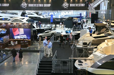 The Gala Opening Ceremony of the 5th Moscow Boat Show held on March 20