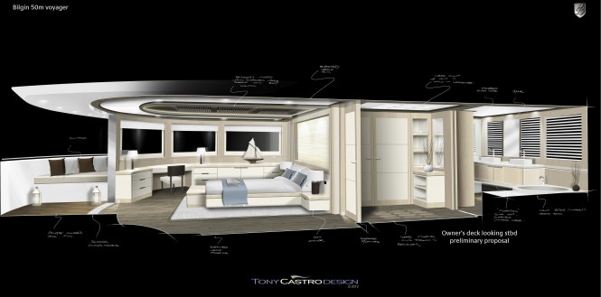 Bilgin Voyager 170' Yacht - Master Cabin Bilgin Voyager 170' Yacht - Master Cabin