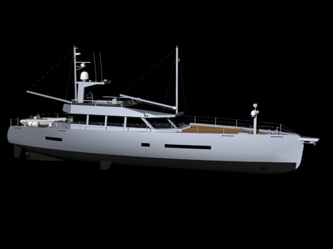 CMC Yachts 30m Explorer Motor Yacht E30 created by SABDES Design