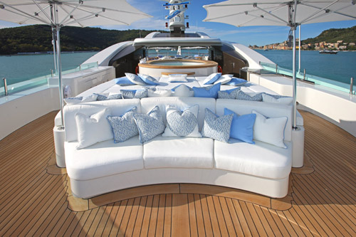Charter Yacht St Ekaterina - Sundeck Forward Charter Yacht St Ekaterina - Sundeck Forward