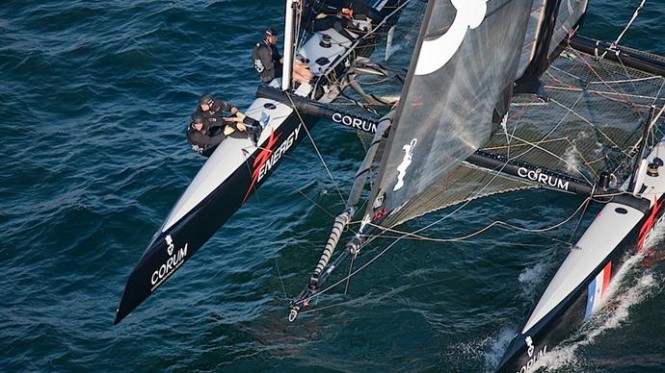 34th America´s Cup: Energy Team stepping up the pace