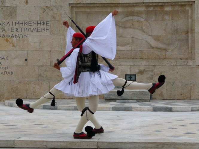 Greek Presidential Guard Change - Athens Greek Presidential Guard Change - Athens