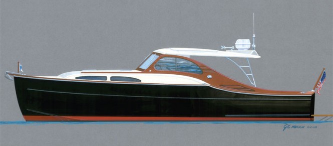 Huckins Sportsman 36 Yacht Tender