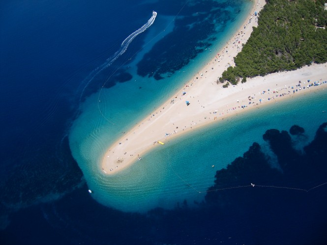 Island of Brac - Bol beach - Croatia Island of Brac - Bol beach - Croatia