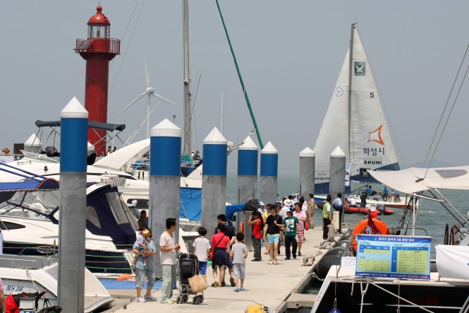 Preparations for the Korea International Boat Show 2012 underway