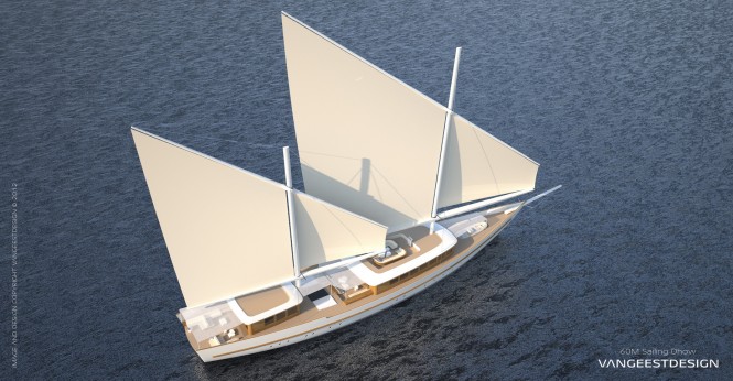 Luxury sailing dhow by Van Geest Design Luxury sailing dhow by Van Geest Design
