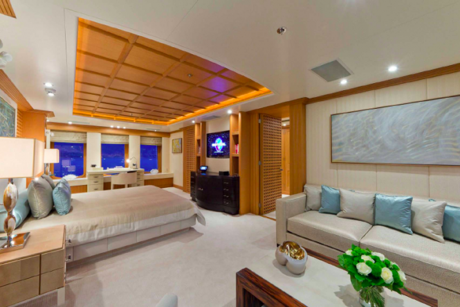 Motor Yacht Troyanda - Owner Suite - Photo Marc Paris Motor Yacht Troyanda - Owner Suite - Photo Marc Paris