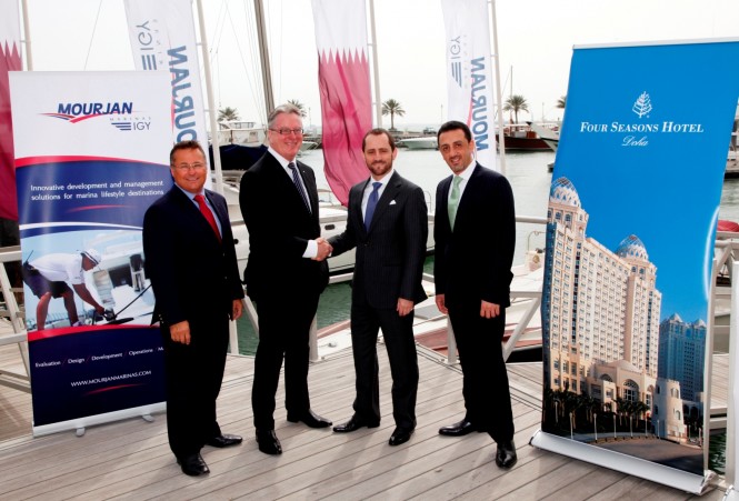 Mourjan Marinas IGY to manage Four Seasons Hotel Doha Superyacht Marina in Qatar