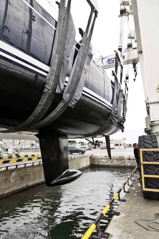 Nautor’s Swan 34m sailing yacht ANEMOS fitted with the NRG Sonihull System by E-Tech Yachting