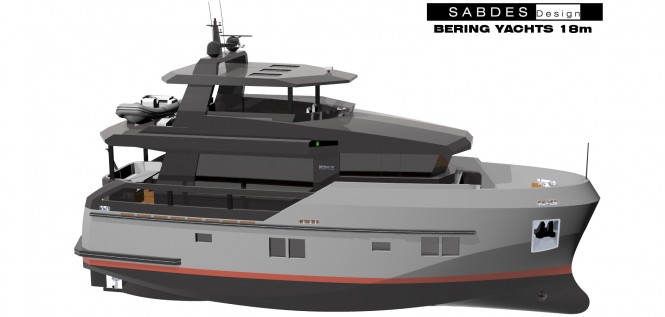 New 18m explorer motor yacht Bering 18 created by Sabdes Design for Bering Yachts
