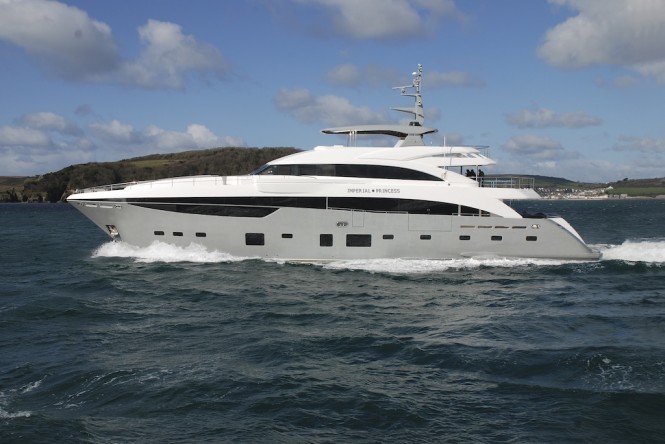 First 40m Princess Yacht ‘Imperial Princess’ completes her initial sea trials