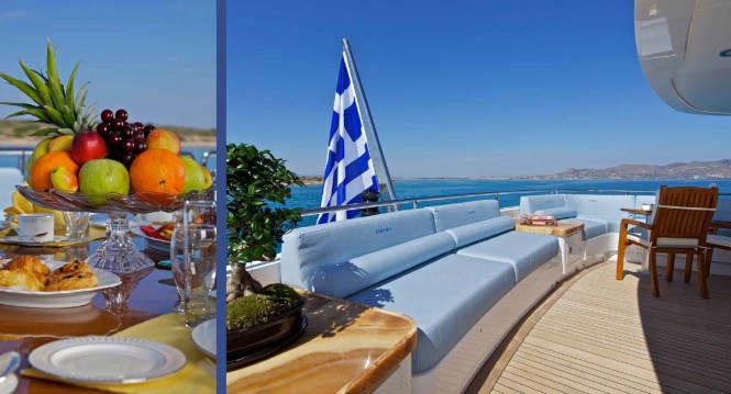 Relax aboard charter yacht O'Rama by Golden Yachts Relax aboard charter yacht O'Rama by Golden Yachts