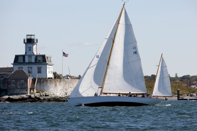 Sailing yacht Dorade Credit: Billy Black